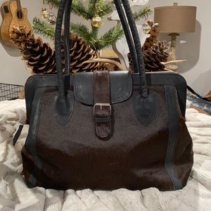 NWOT - Cowhide Leather handbag